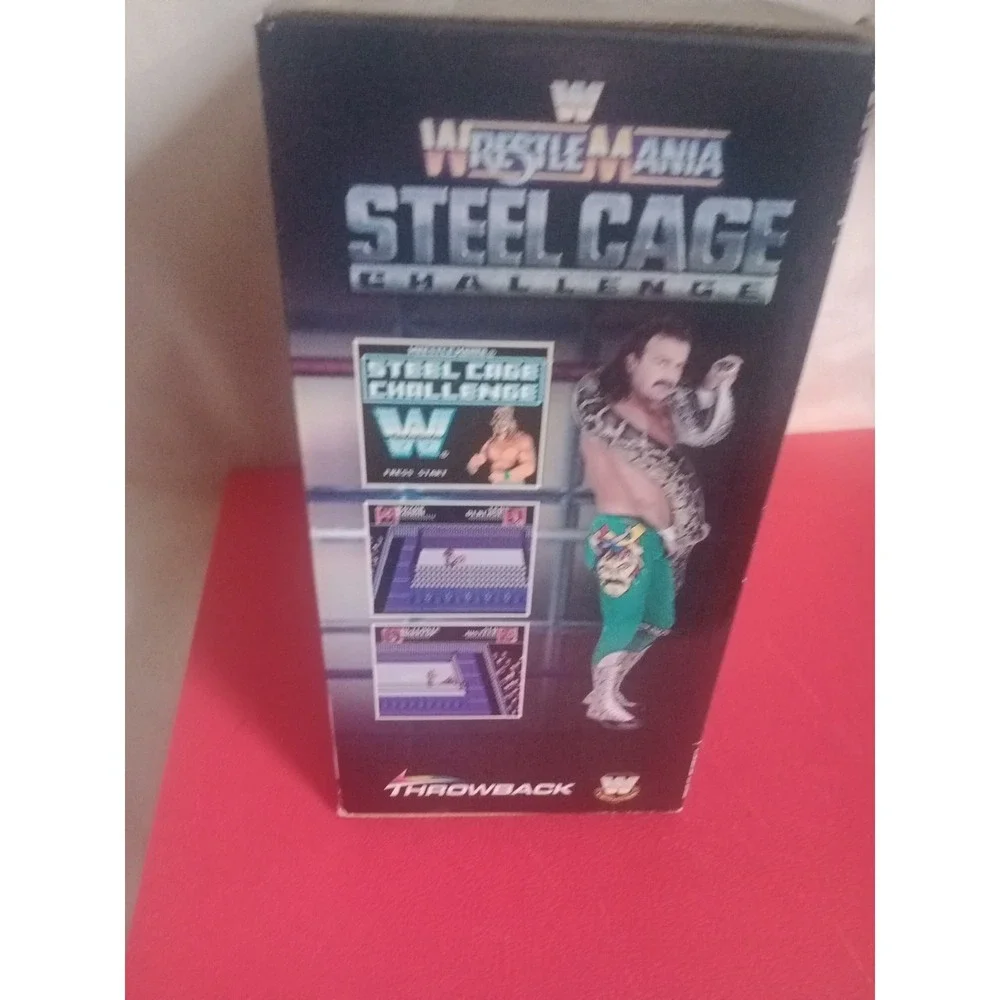 Wrestlemania (WWE/WWF) Steel Cage Challenge Plug & Play Game New Wrestling